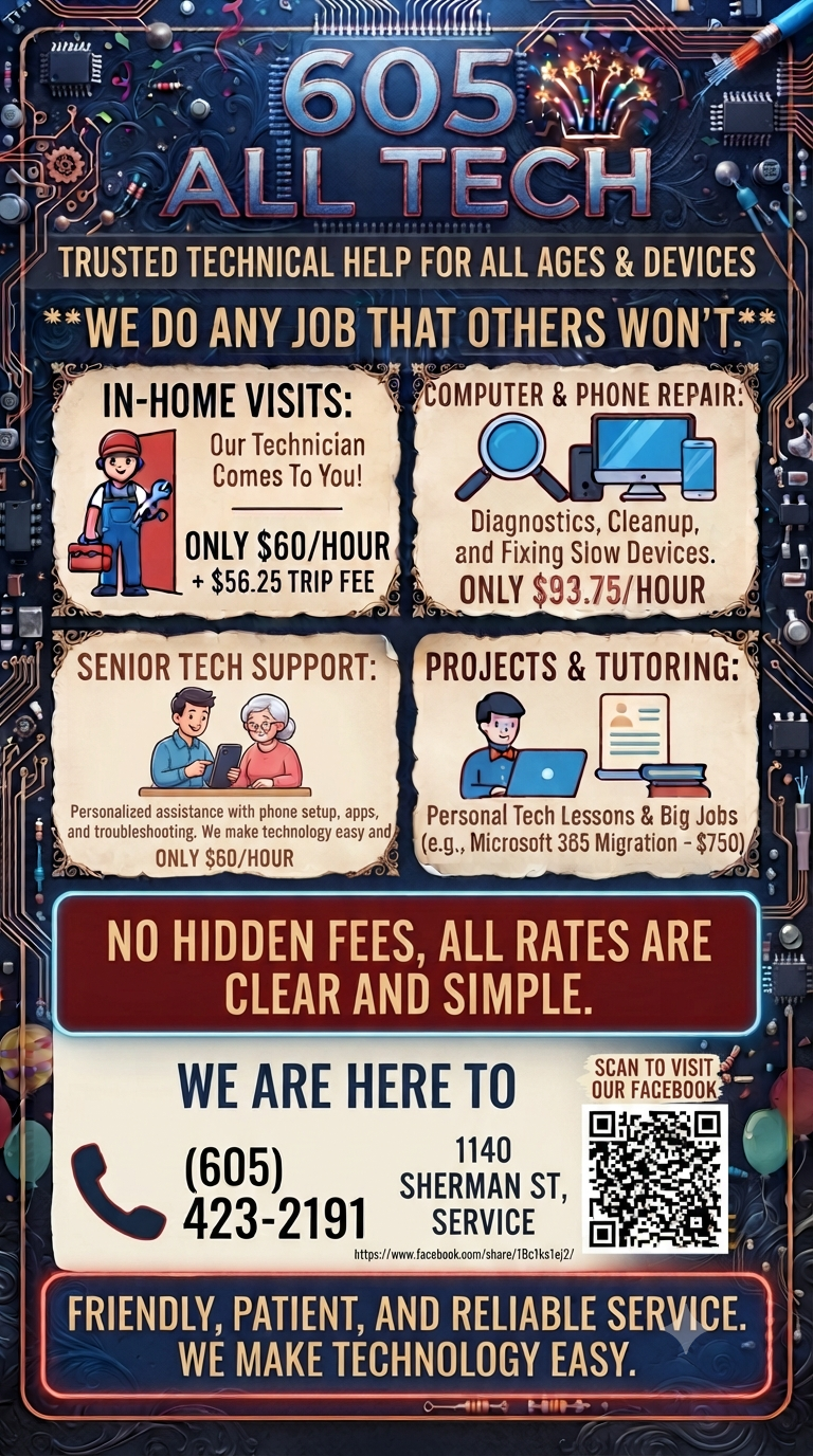 605 All Tech Services and Pricing